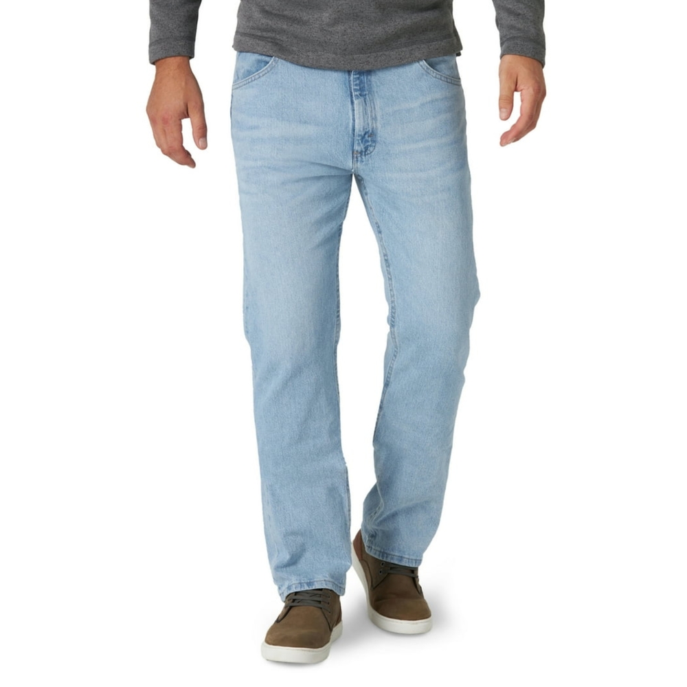 2 PAIRS Wrangler Five Star Flex Relaxed Fit Jeans 38x34 BNWT
